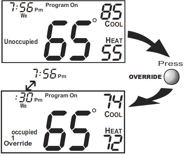 Venstar T2900 Slimline Commercial Digital Thermostat-9