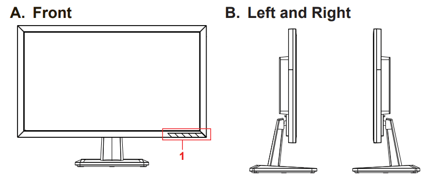 ViewSonic VA2252SM 22 Inch 1080p LED Monitor 1