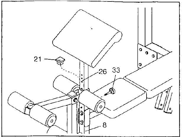 Weider PRO 800 Weight Bench-12