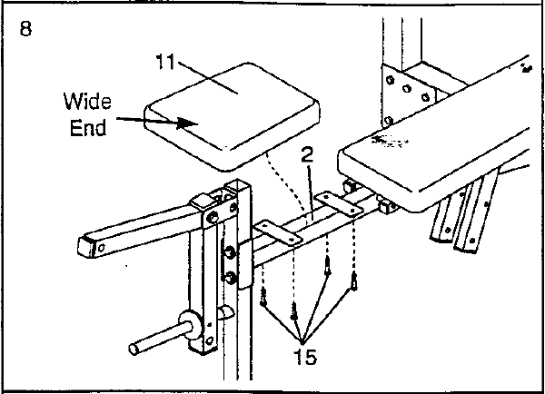 Weider PRO 800 Weight Bench-9
