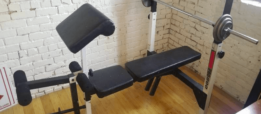 Weider PRO 800 Weight Bench-feat
