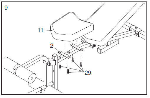 Weider Pro 125 Home Gym Weight Bench-11