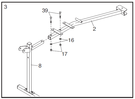 Weider Pro 125 Home Gym Weight Bench-5