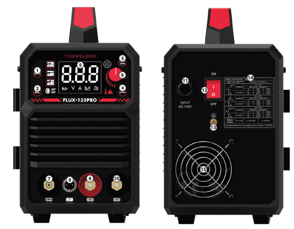 YesWelder Flux-135PRO MIG Flux Core Welder User Manual YesWelder Flux-135PRO MIG Flux Core Welder User Manual-9