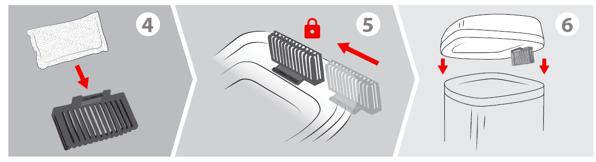iTouchless DZT13P Sensor Trash Can with Deodorizer-5