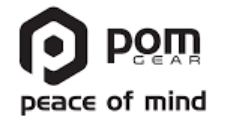 pom Gear P2G Velocity Digital Sport Earpods User Manual pom Gear logo