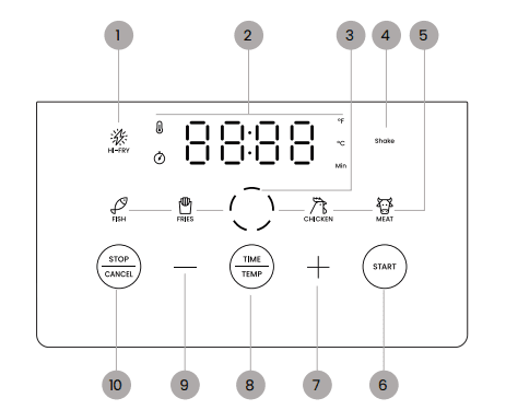 Chefman RJ38-6T 6 QT Compact Airfryer User Manual cheman