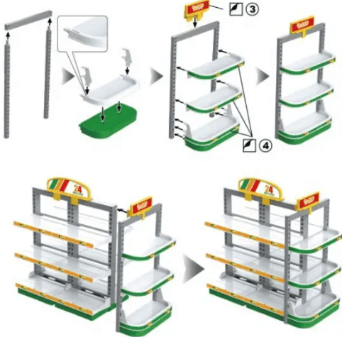 5 Surprise Mini Brands 556 Mini Convenience Store Playset Installation Guide 5 Surprise Mini Brands 556 Mini Convenience Store Playset-asssembling 3
