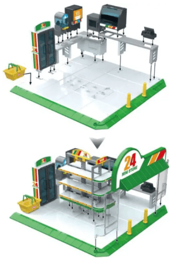 5 Surprise Mini Brands 556 Mini Convenience Store Playset Installation Guide 5 Surprise Mini Brands 556 Mini Convenience Store Playset-build up