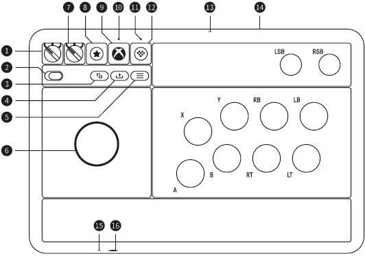 8BitDo Arcade Stick for Xbox-1