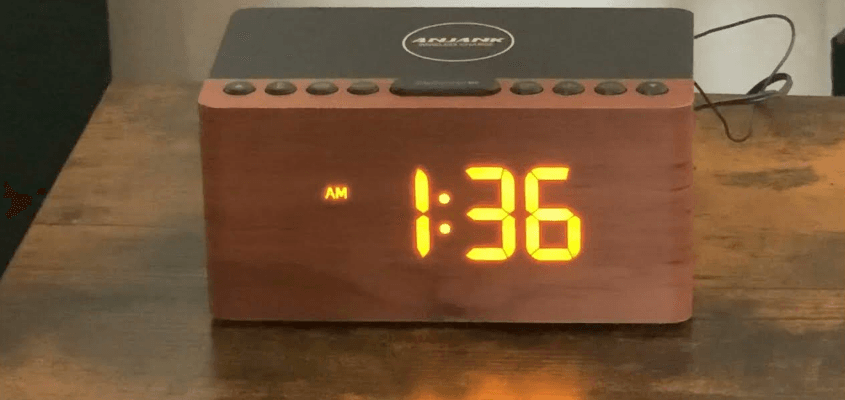 ANJANK AC-190 Wooden Digital Alarm Clock FM Radio User Manual ANJANK AC-190 Wooden Digital Alarm Clock FM Radio-featured