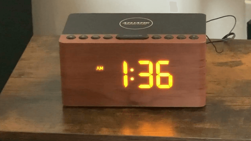ANJANK AC-190 Wooden Digital Alarm Clock FM Radio User Manual ANJANK AC-190 Wooden Digital Alarm Clock FM Radio-featured