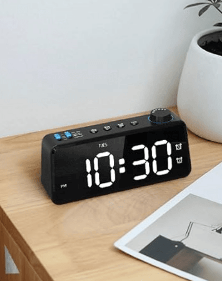 ANJANK AC-190 Wooden Digital Alarm Clock FM Radio User Manual ANJANK AC-190 Wooden Digital Alarm Clock FM Radio-product