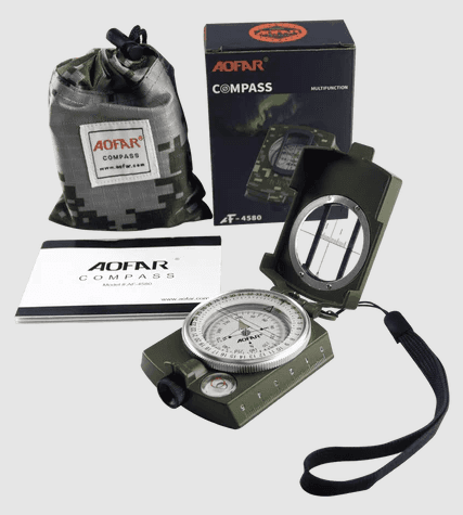 AOFAR Af-4580 Military Compass User Manual AOFAR Af-4580 Military Compass-product