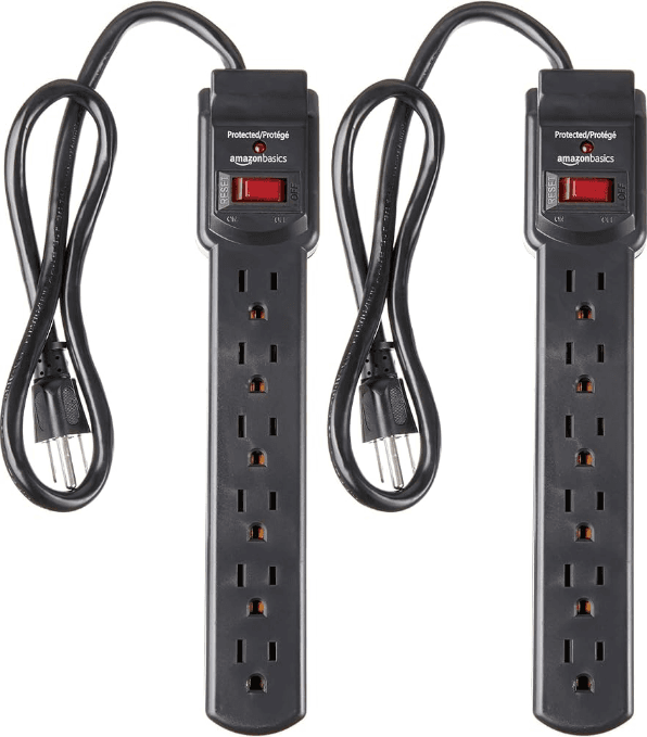 Amazon Basics 160103 6-Outlet Surge Protector Power Strip User Guide Amazon Basics 160103 6-Outlet Surge Protector Power Strip-product