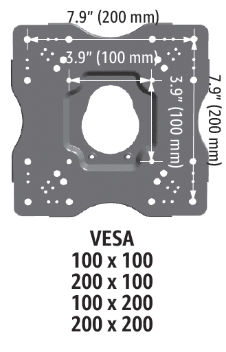 Amazon Basics Full Motion Articulating TV Wall Mount User Guide Amazon Basics Full Motion Articulating TV Wall Mount User Guide-10
