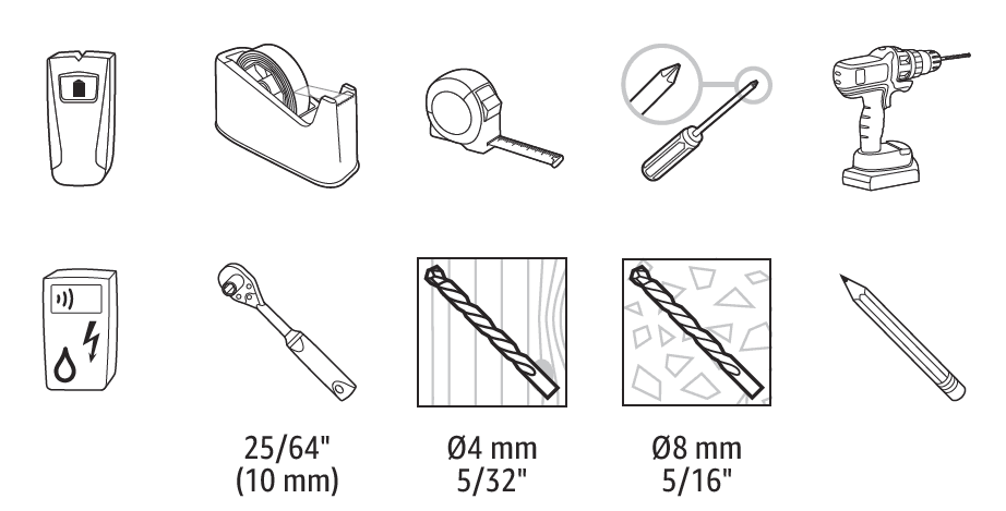Amazon Basics Full Motion Articulating TV Wall Mount User Guide Amazon Basics Full Motion Articulating TV Wall Mount User Guide-2