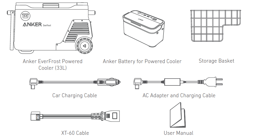 Anker A17A0 EverFrost Powered Cooler 30 1