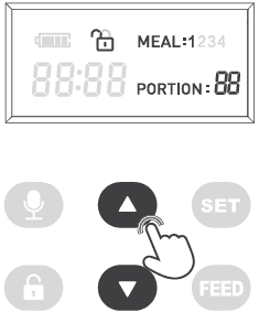 Arspic AP-DAF033 Automatic Cat Food Dispenser Pet Feeder-step 11