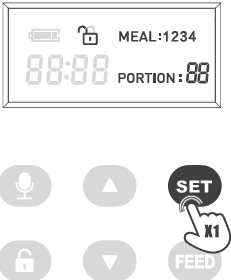 Arspic AP-DAF033 Automatic Cat Food Dispenser Pet Feeder-step 12