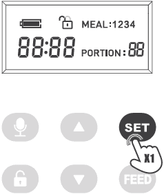 Arspic AP-DAF033 Automatic Cat Food Dispenser Pet Feeder-step 13