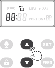 Arspic AP-DAF033 Automatic Cat Food Dispenser Pet Feeder-step 3