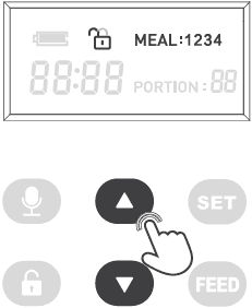 Arspic AP-DAF033 Automatic Cat Food Dispenser Pet Feeder-step 7