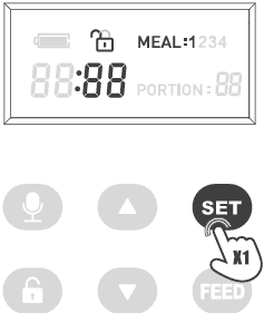 Arspic AP-DAF033 Automatic Cat Food Dispenser Pet Feeder-step 9