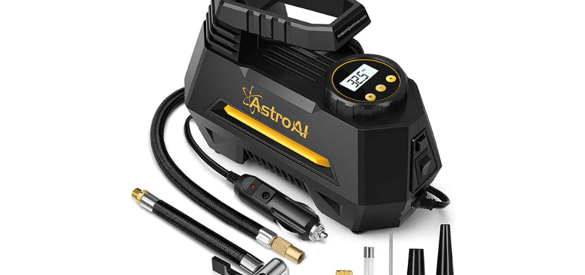 AstroAI 150PSI Tire Inflator Air Compressor Portable Air Pump-featured