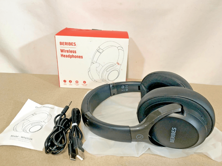 BERIBES WH202A Over Ear Bluetooth Headphones User Manual BERIBES WH202A Over Ear Bluetooth Headphones-featured