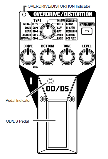 BOSS ME-50 Guitar Multiple Effects Pedal-14