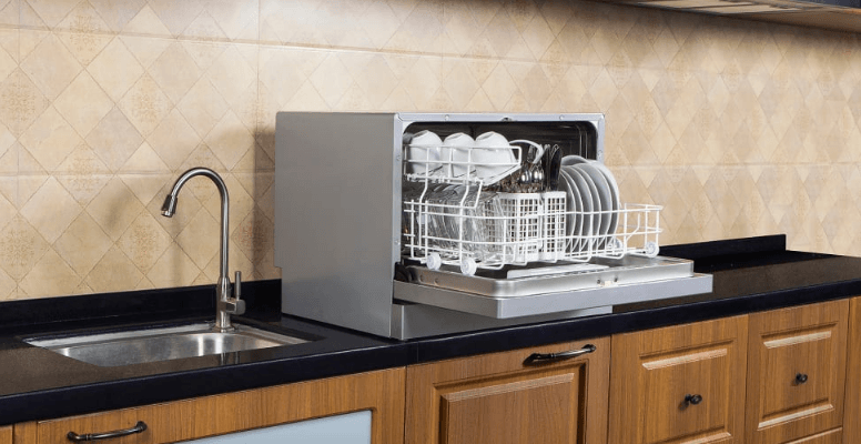Black and Decker BCD6W Compact Countertop Dishwasher-featured