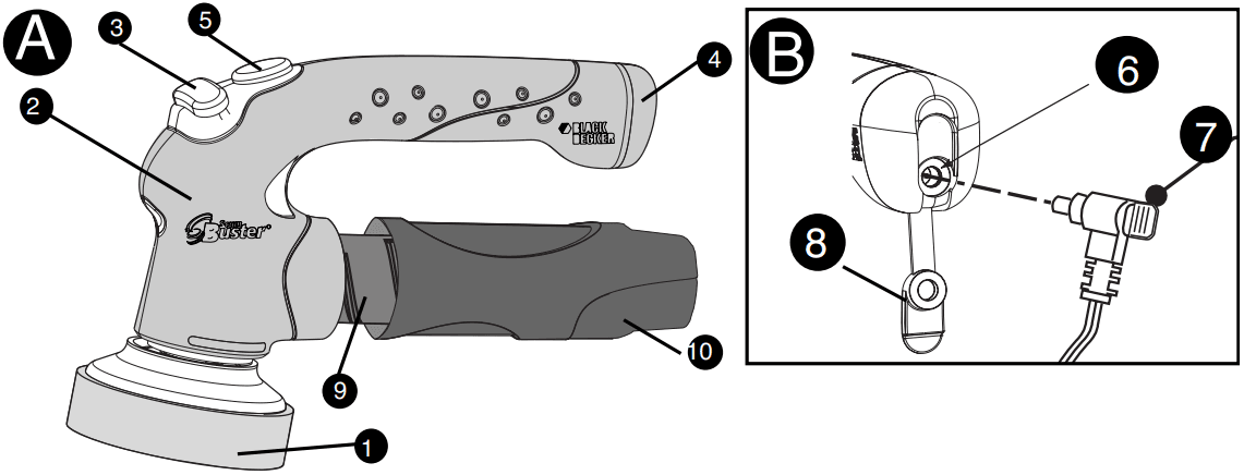 Black and Decker S600 Scum Buster 1