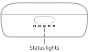 Bose Quiet Comfort Earbuds-case status light