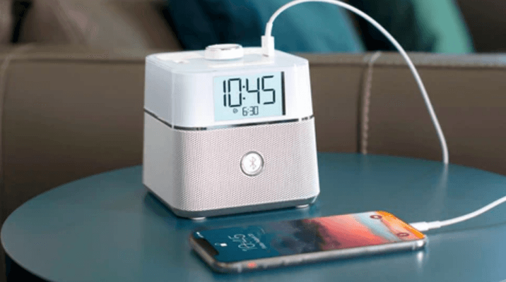 BrandStand CubieBlue Charging Alarm Clock User Manual BrandStand CubieBlue Charging Alarm Clock-featured