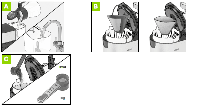 Braun KF9079SI Multiserve Coffee Maker-making coffee