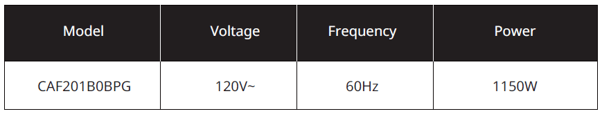 COMFEE CAF201 Compact 2 Quart Air Fryer-3