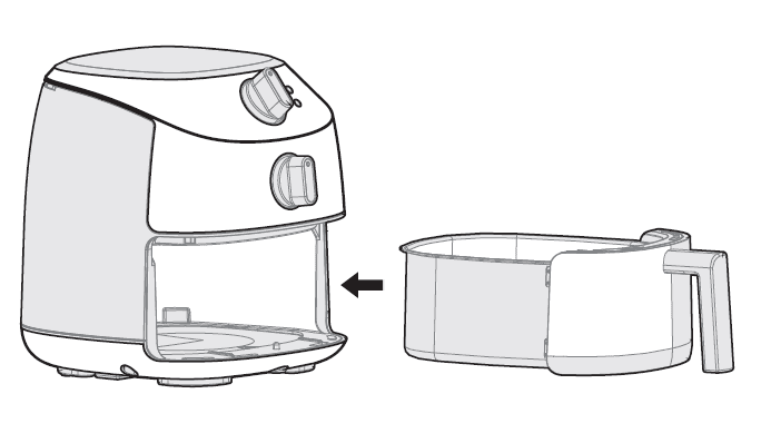 COMFEE CAF201 Compact 2 Quart Air Fryer-7