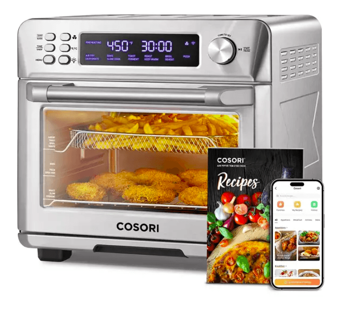 COSORI CTO-R251 Smart 12-in-1 Air Fryer Toaster Oven-main