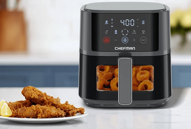 Chefman RJ38-2T TubroFry 2-Qt Mini Air Fryer User Guide