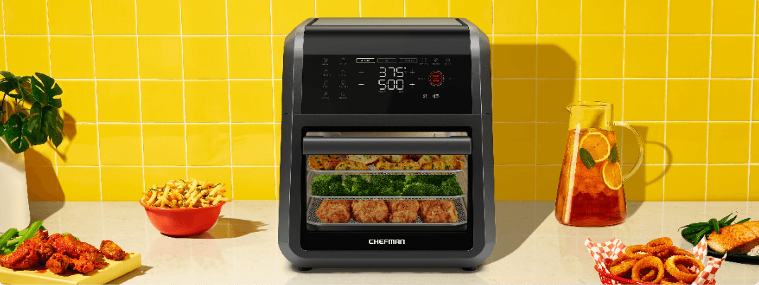 Chefman RJ38-RDO-V12 12-Quart 6-in-1 Air Fryer Oven User Manual