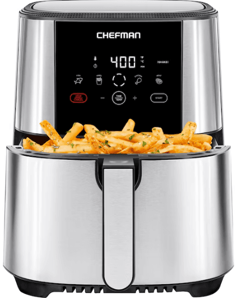 Chefman RJ38-SQPF-5T 5-Quart Digital Air Fryer User Manual Chefman RJ38-SQPF-5T 5-Quart Digital Air Fryer-product