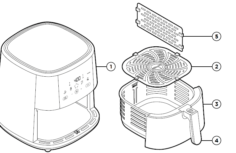 Chefman TurboFry XL 8-Qt Touch Air Fryer 1