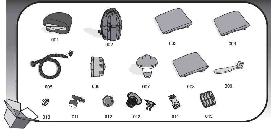 Coleman Saluspa Bahamas Inflatable Hot Tub Spa Owners Manual-3
