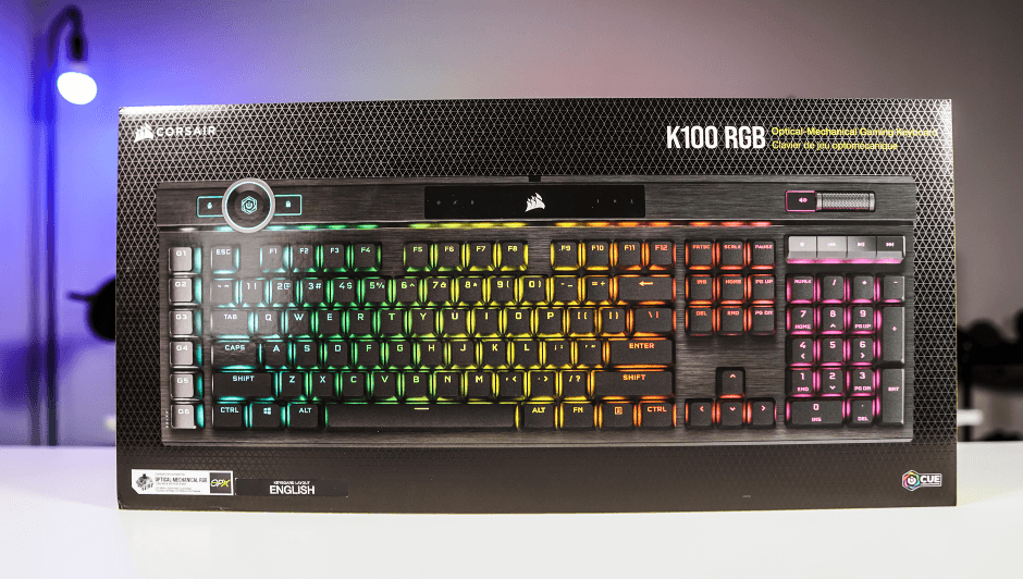 Corsair K100 RGB Gaming Keyboard-featured