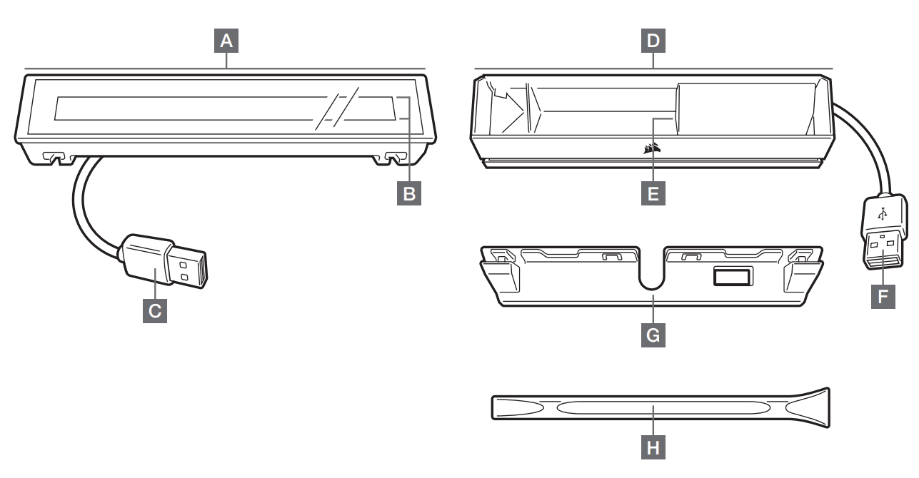 Corsair iCUE NEXUS Companion 5-inch Diagonal Touch Screen 4