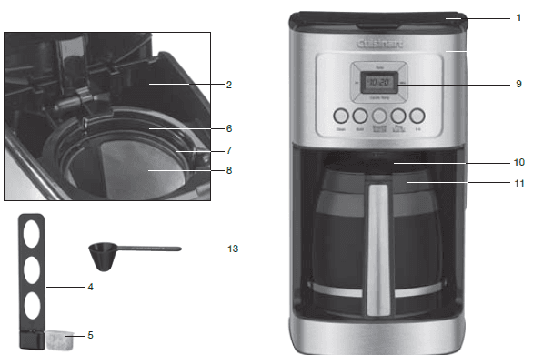Cuisinart DCC-3200P1 PerfecTemp 14-Cup Coffeemaker-1