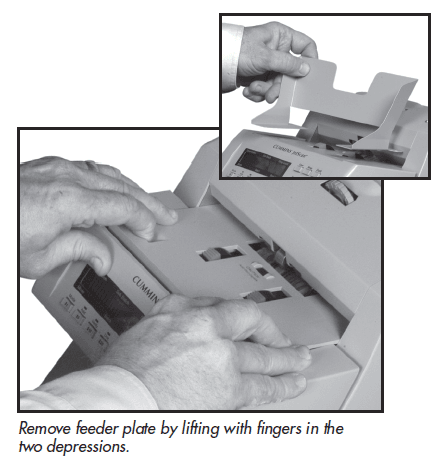Cummins Allison JetScan One-Pocket Money Counter and Currency Scanner Manual-16