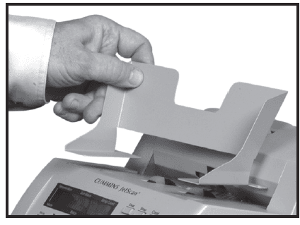 Cummins Allison JetScan One-Pocket Money Counter and Currency Scanner Manual-19