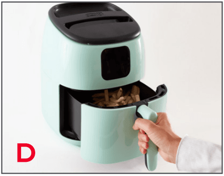 DASH DCAF260 Tasti-Crisp Electric Air Fryer Oven-6